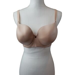 Figleaves NWT Bra Size 32H in Natural Molded Cup Adjustable Straps